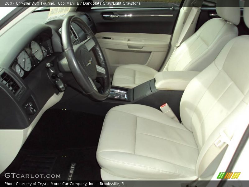 Cool Vanilla / Dark Slate Gray/Light Graystone 2007 Chrysler 300 Touring