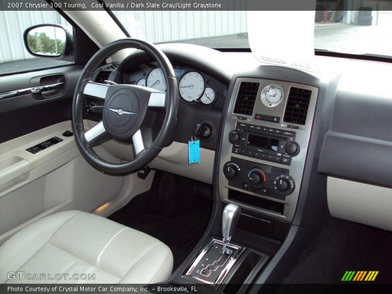 Cool Vanilla / Dark Slate Gray/Light Graystone 2007 Chrysler 300 Touring