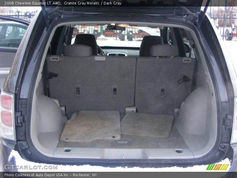 Granite Gray Metallic / Dark Gray 2008 Chevrolet Equinox LT AWD