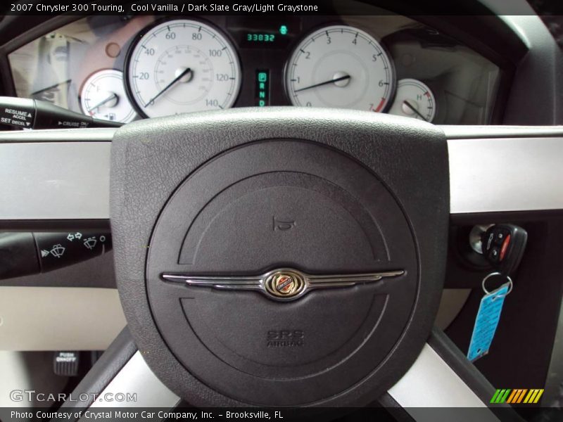 Cool Vanilla / Dark Slate Gray/Light Graystone 2007 Chrysler 300 Touring