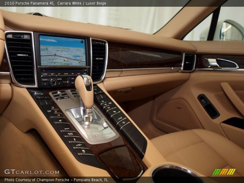 Carrara White / Luxor Beige 2010 Porsche Panamera 4S
