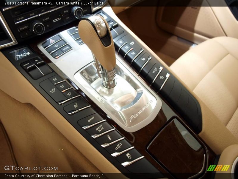 Carrara White / Luxor Beige 2010 Porsche Panamera 4S