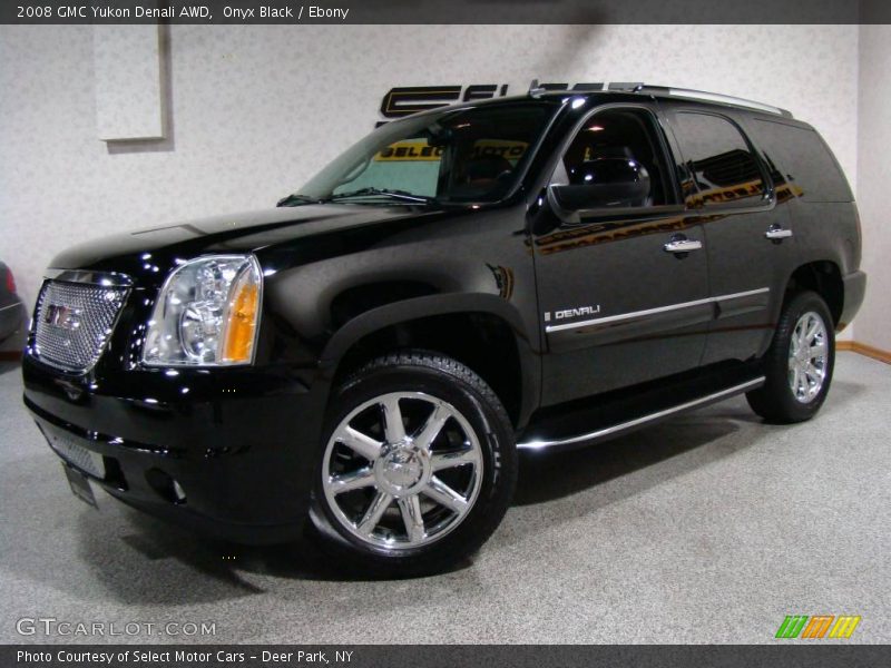 Onyx Black / Ebony 2008 GMC Yukon Denali AWD