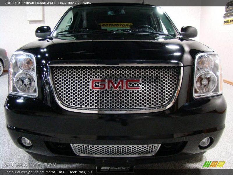Onyx Black / Ebony 2008 GMC Yukon Denali AWD