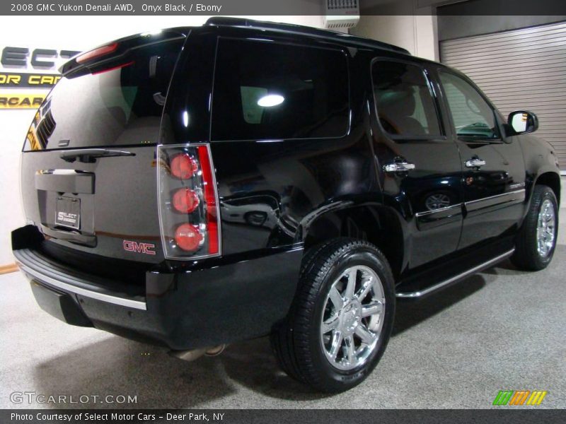 Onyx Black / Ebony 2008 GMC Yukon Denali AWD