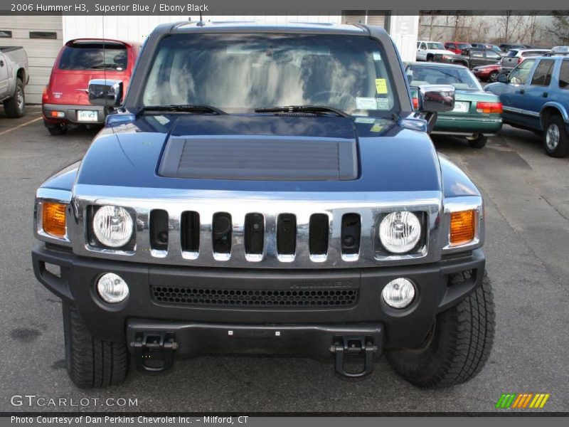 Superior Blue / Ebony Black 2006 Hummer H3