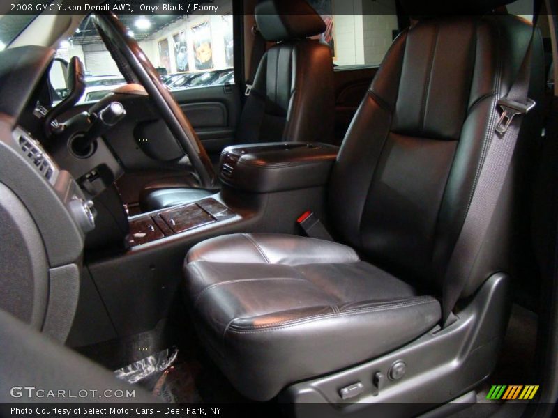 Onyx Black / Ebony 2008 GMC Yukon Denali AWD