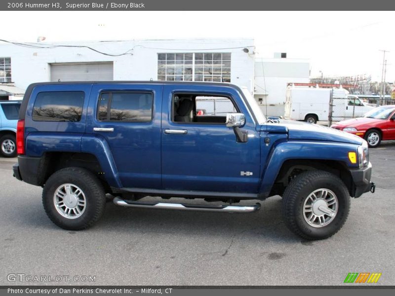 Superior Blue / Ebony Black 2006 Hummer H3
