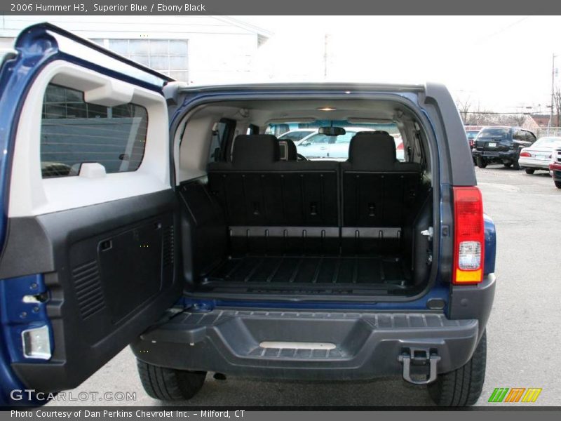 Superior Blue / Ebony Black 2006 Hummer H3