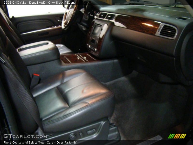 Onyx Black / Ebony 2008 GMC Yukon Denali AWD