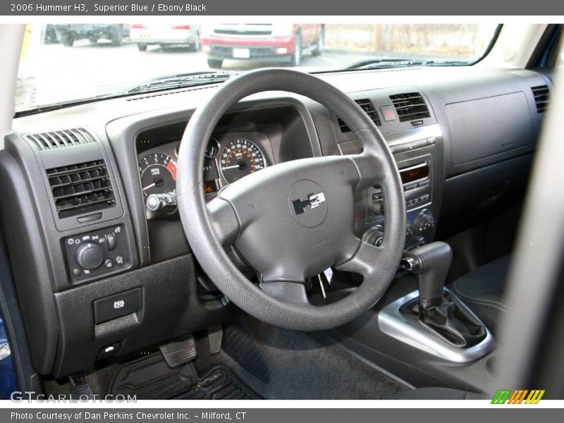 Superior Blue / Ebony Black 2006 Hummer H3