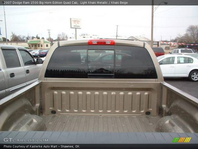 Light Khaki Metallic / Khaki Beige 2007 Dodge Ram 1500 Big Horn Edition Quad Cab