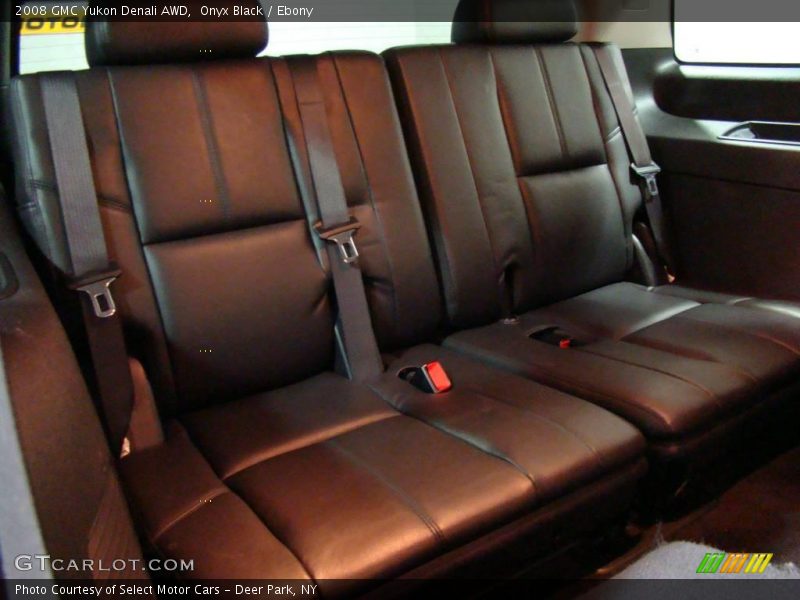 Onyx Black / Ebony 2008 GMC Yukon Denali AWD