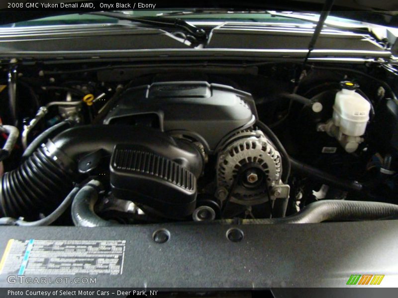 Onyx Black / Ebony 2008 GMC Yukon Denali AWD