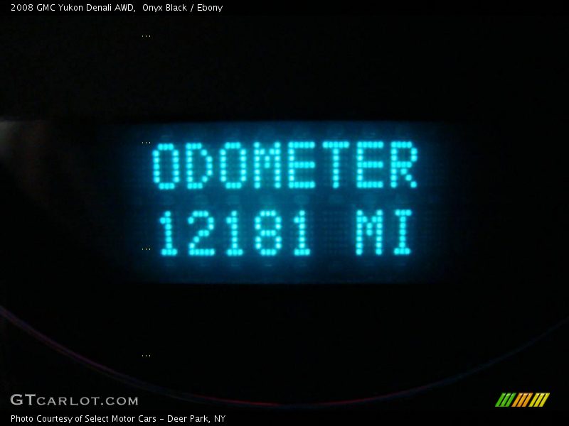 Onyx Black / Ebony 2008 GMC Yukon Denali AWD