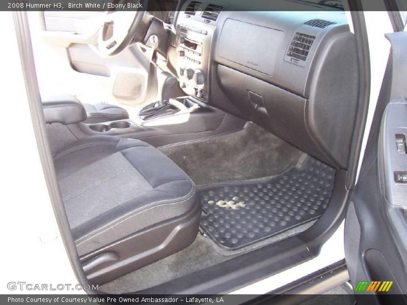 Birch White / Ebony Black 2008 Hummer H3