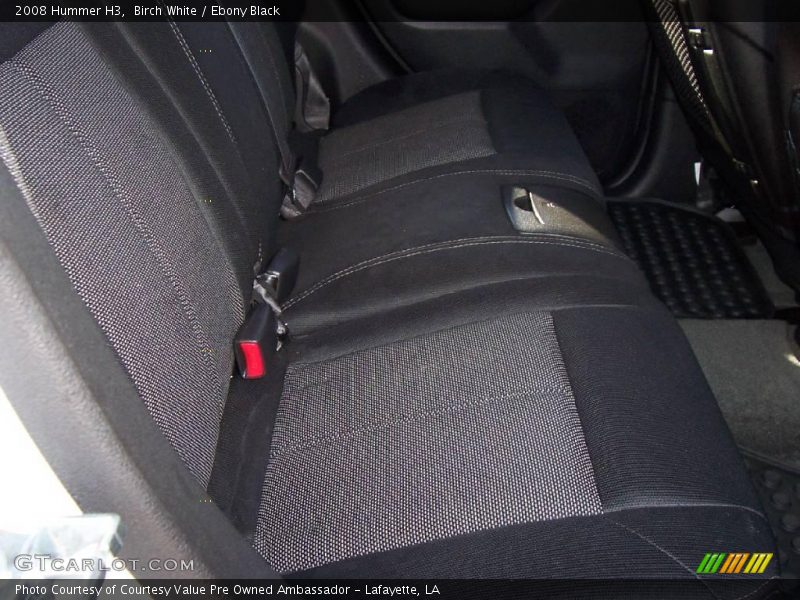 Birch White / Ebony Black 2008 Hummer H3