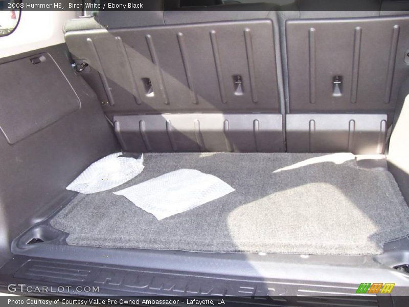 Birch White / Ebony Black 2008 Hummer H3