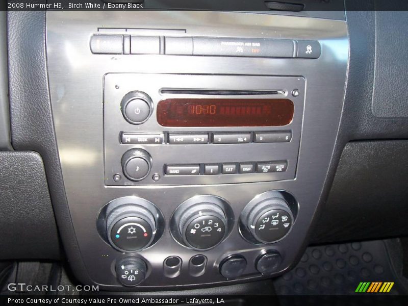 Birch White / Ebony Black 2008 Hummer H3