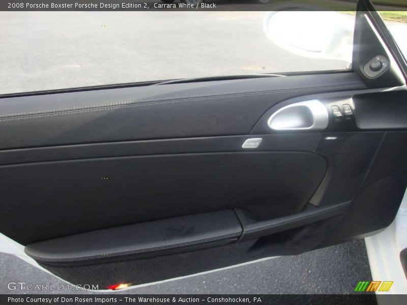 Carrara White / Black 2008 Porsche Boxster Porsche Design Edition 2