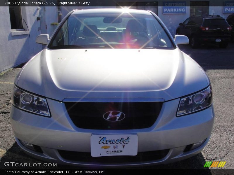 Bright Silver / Gray 2006 Hyundai Sonata GLS V6