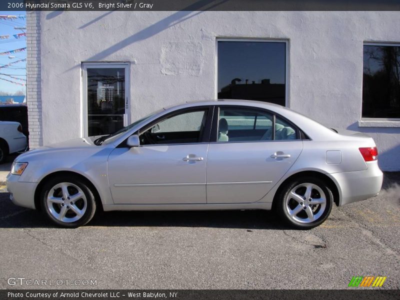 Bright Silver / Gray 2006 Hyundai Sonata GLS V6