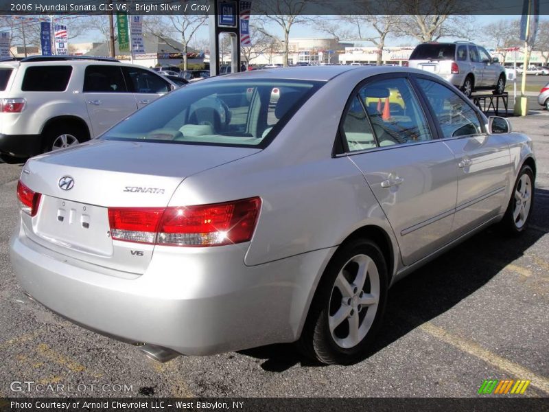 Bright Silver / Gray 2006 Hyundai Sonata GLS V6