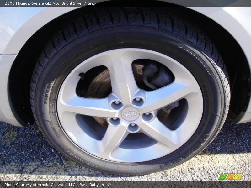 Bright Silver / Gray 2006 Hyundai Sonata GLS V6