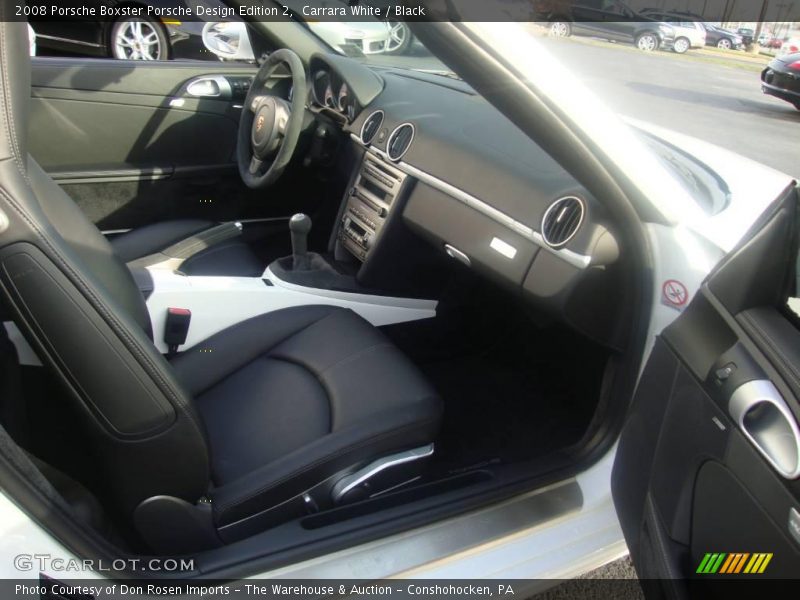 Carrara White / Black 2008 Porsche Boxster Porsche Design Edition 2