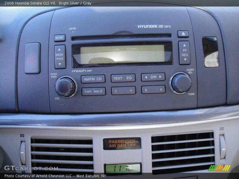Bright Silver / Gray 2006 Hyundai Sonata GLS V6
