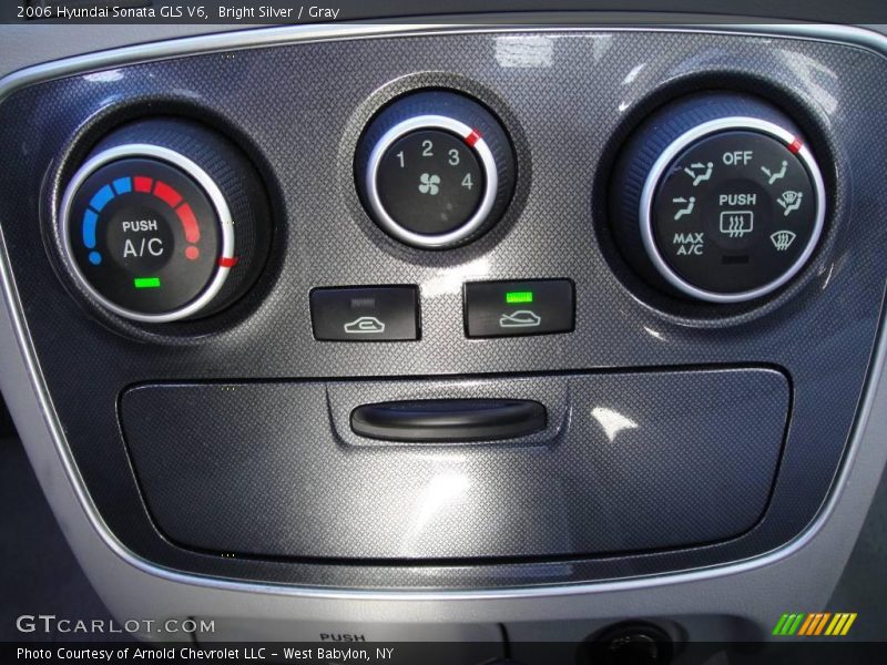 Bright Silver / Gray 2006 Hyundai Sonata GLS V6