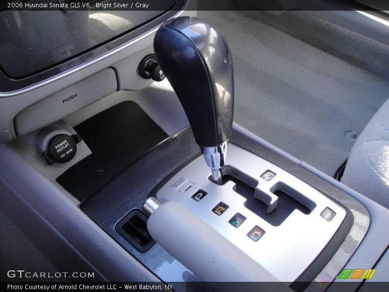 Bright Silver / Gray 2006 Hyundai Sonata GLS V6