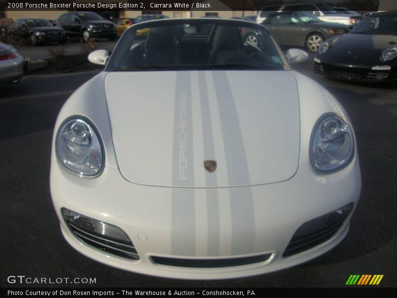 Carrara White / Black 2008 Porsche Boxster Porsche Design Edition 2