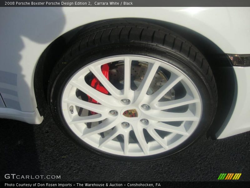 Carrara White / Black 2008 Porsche Boxster Porsche Design Edition 2