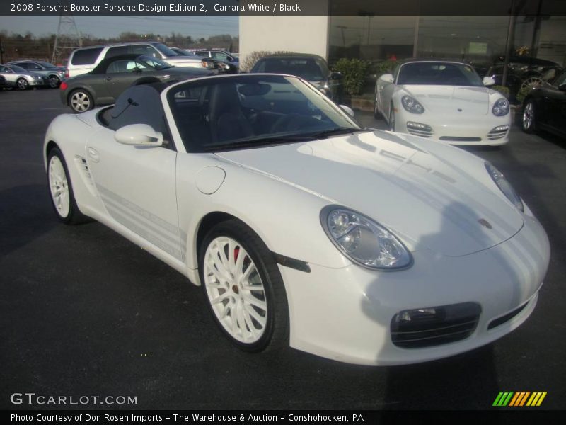 Carrara White / Black 2008 Porsche Boxster Porsche Design Edition 2