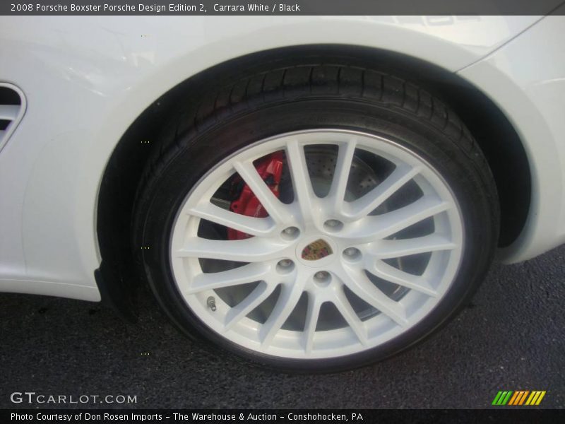 Carrara White / Black 2008 Porsche Boxster Porsche Design Edition 2