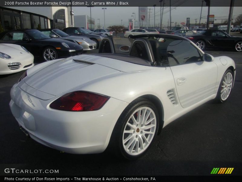 Carrara White / Black 2008 Porsche Boxster Porsche Design Edition 2