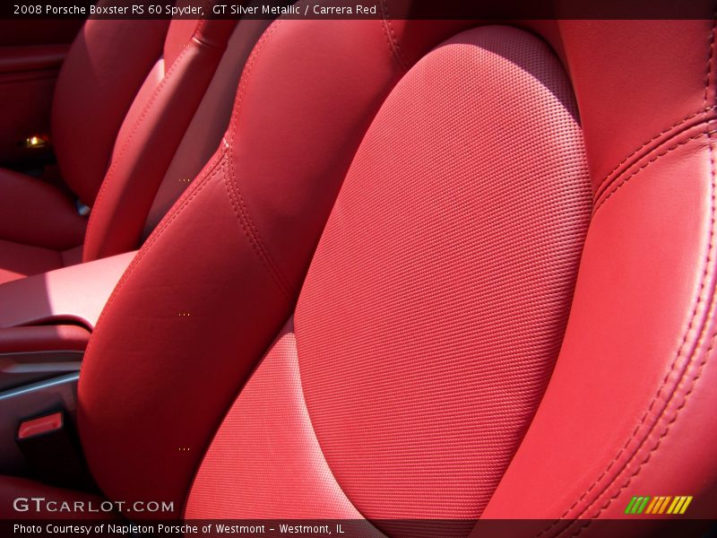 GT Silver Metallic / Carrera Red 2008 Porsche Boxster RS 60 Spyder