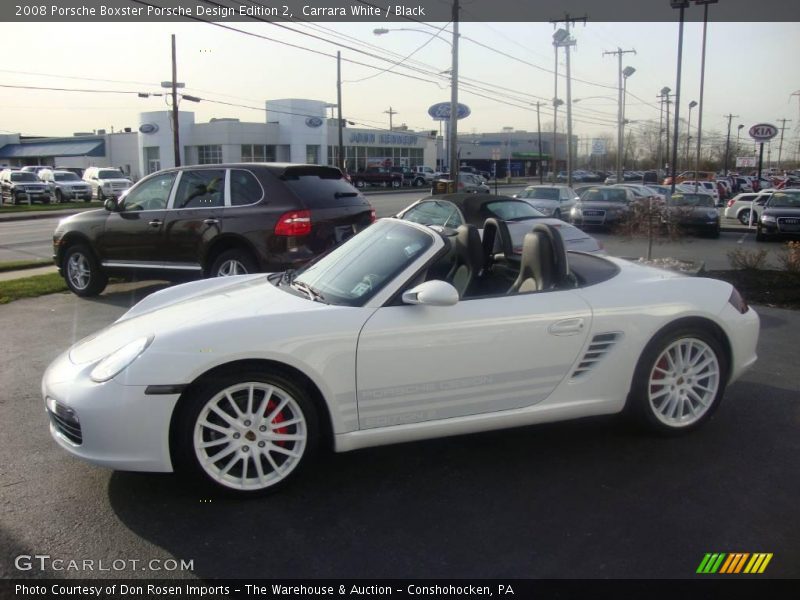 Carrara White / Black 2008 Porsche Boxster Porsche Design Edition 2