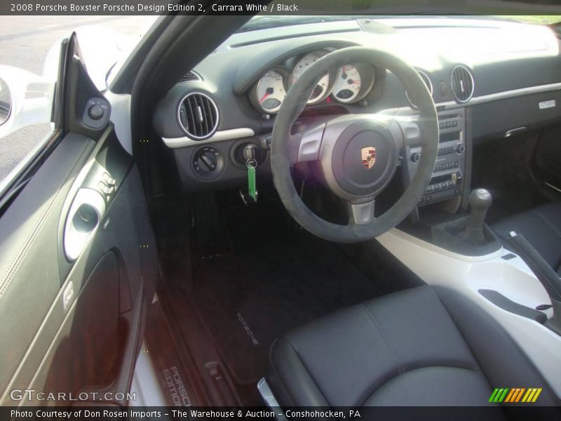Carrara White / Black 2008 Porsche Boxster Porsche Design Edition 2