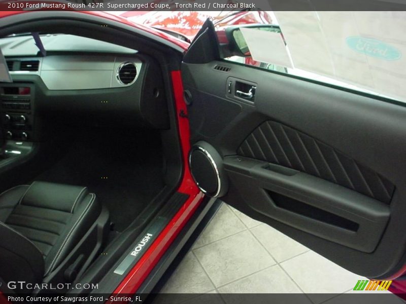 Torch Red / Charcoal Black 2010 Ford Mustang Roush 427R  Supercharged Coupe