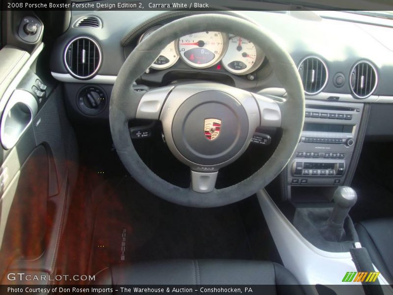 Carrara White / Black 2008 Porsche Boxster Porsche Design Edition 2