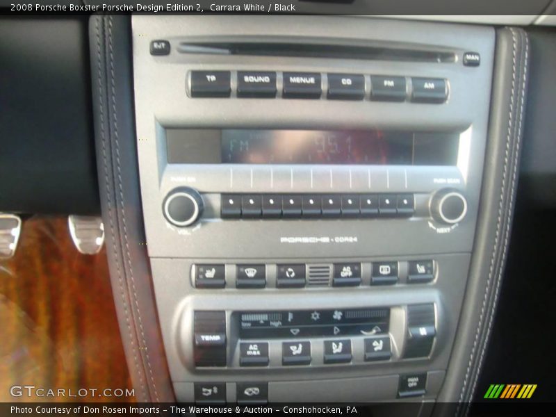 Carrara White / Black 2008 Porsche Boxster Porsche Design Edition 2