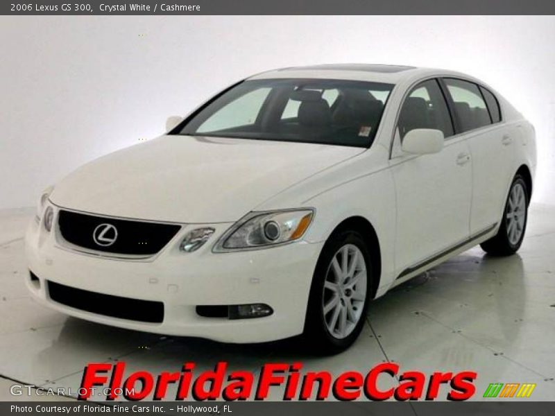 Crystal White / Cashmere 2006 Lexus GS 300
