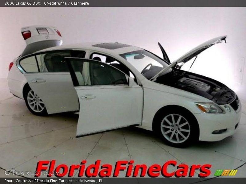 Crystal White / Cashmere 2006 Lexus GS 300