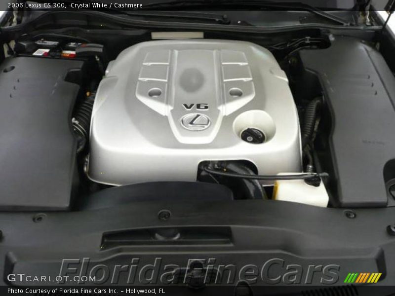 Crystal White / Cashmere 2006 Lexus GS 300