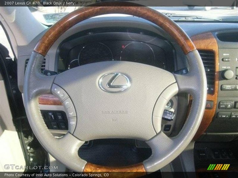 Black Onyx / Ivory 2007 Lexus GX 470