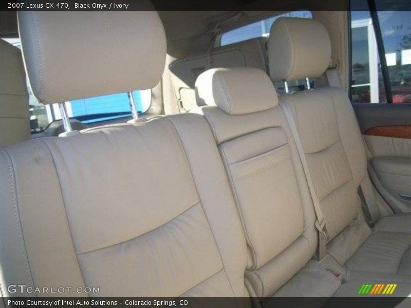 Black Onyx / Ivory 2007 Lexus GX 470