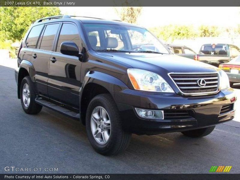 Black Onyx / Ivory 2007 Lexus GX 470