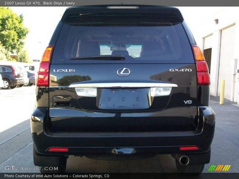 Black Onyx / Ivory 2007 Lexus GX 470
